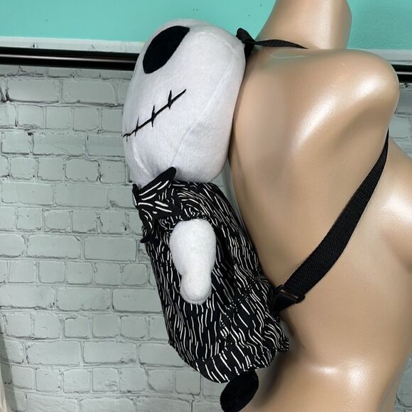 🖤BEST SELLER 20" The Nightmare Before Christmas Jack Plush Large Backpack NWT - Picture 5 of 7